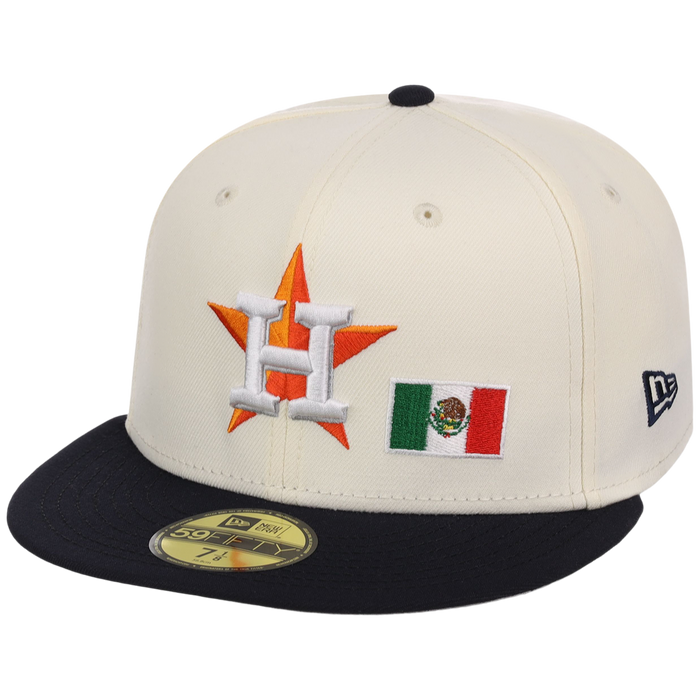 Houston Astros Houston Crown the City 'MEX Flag' New Era 59FIFTY (Black/Black)