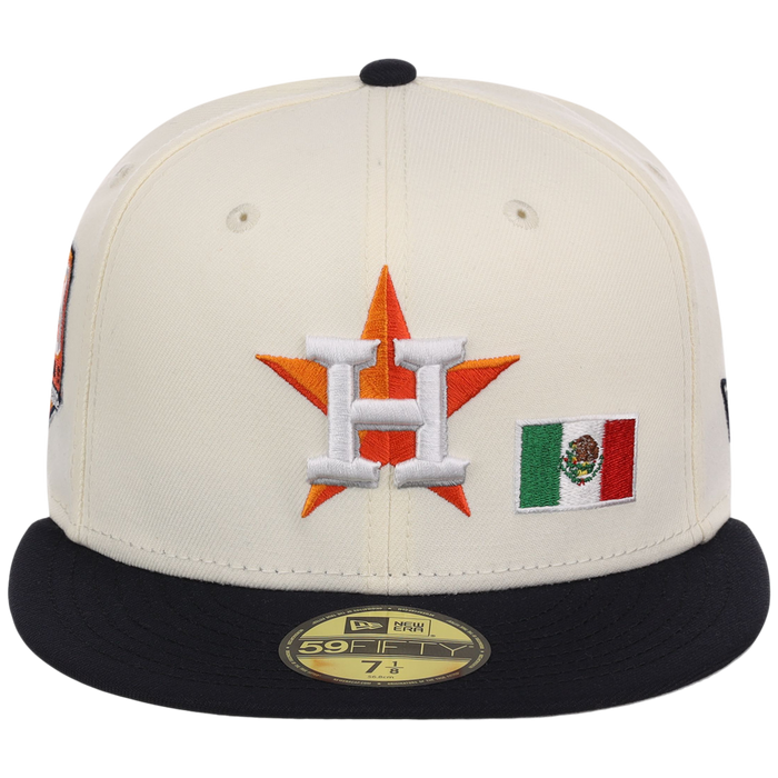 Houston Astros Houston Crown the City 'MEX Flag' New Era 59FIFTY (Black/Black)