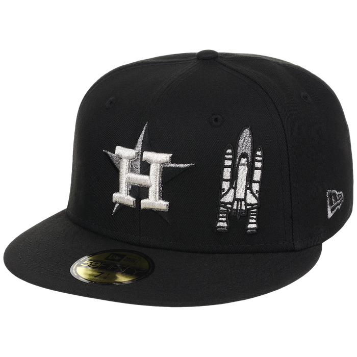 Houston Astros Houston Crown the City 'Spaceship' New Era 59FIFTY (Black/Black)