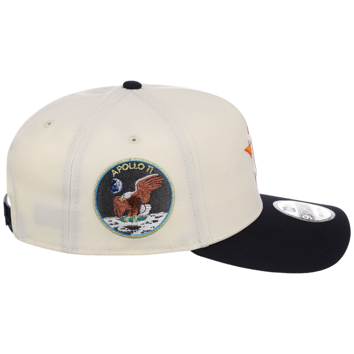 Houston Astros Houston Crown the City 'Spaceship' New Era 9FORTY (Chrome/Navy)