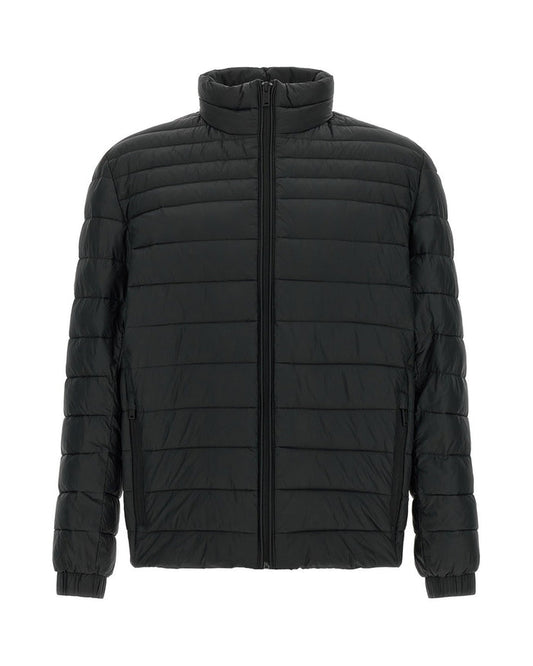 Hugo Boss Black Recycled Polyamide Full-Length Jacket