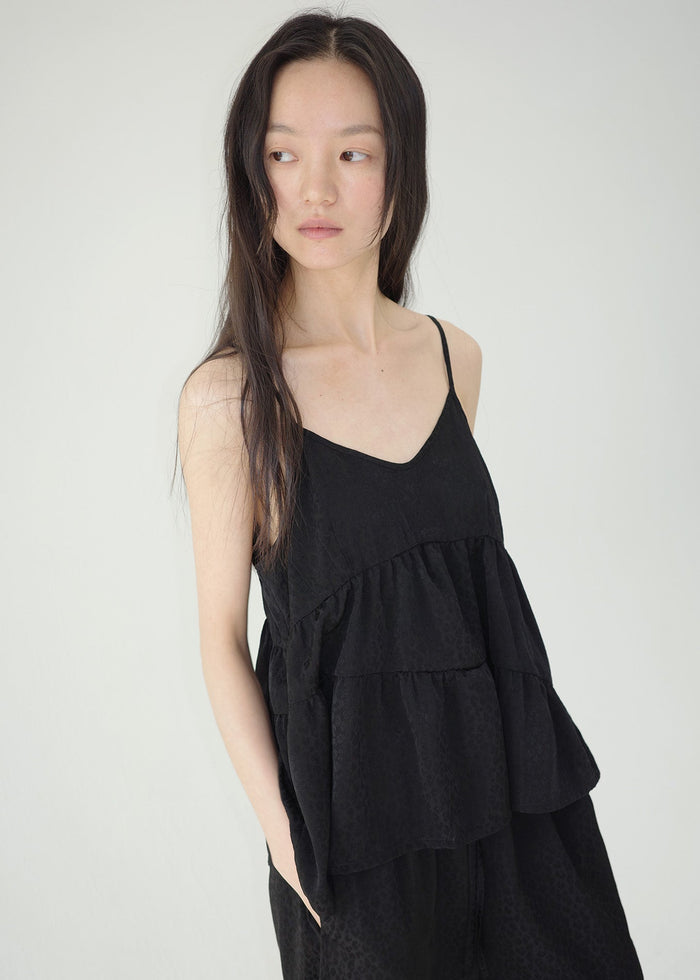 【HWI】LEOPARD SLEEVELESS