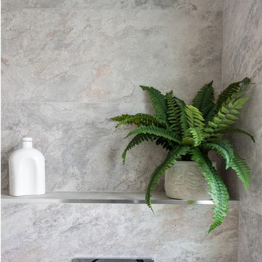 Image Silver 33x100 Tile Porcelanosa