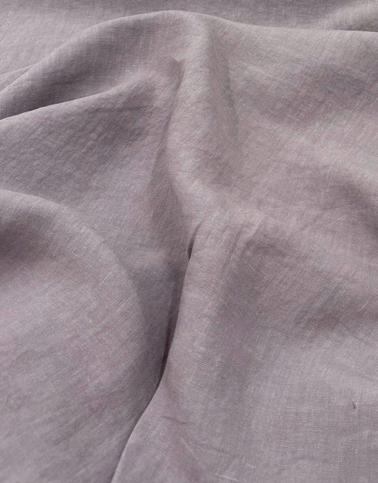 Ischia Washed Linen Fabric, Alloy