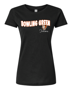 Ladies TRT Bowling Green Peek Falcons Fine Jersey Tee