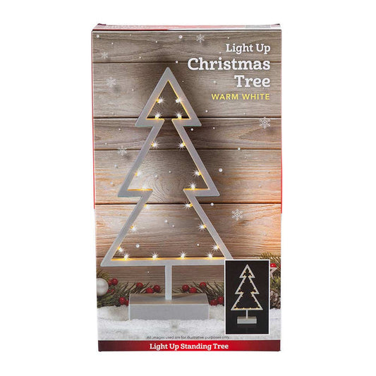 LED Light Up Christmas Tree Warm White