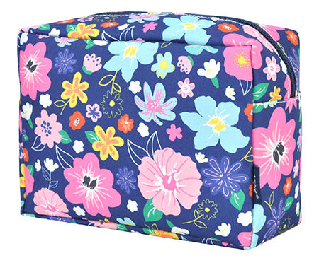 !!!Lilac Floral NGIL Large Cosmetic Travel Pouch