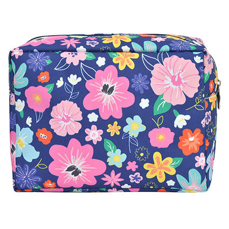 !!!Lilac Floral NGIL Large Cosmetic Travel Pouch
