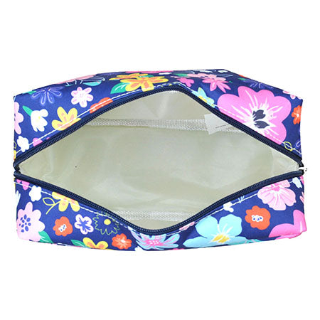 !!!Lilac Floral NGIL Large Cosmetic Travel Pouch