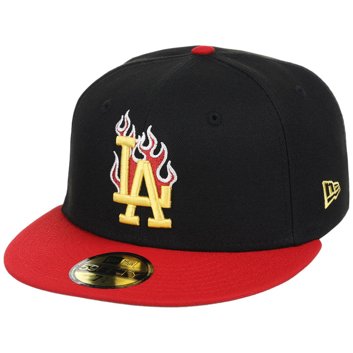 Los Angeles Dodgers - Los Angeles Crown the City New Era 59FIFTY 'Flames'