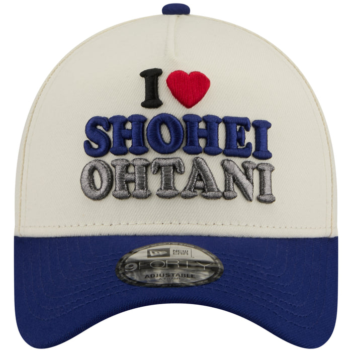 Los Angeles Dodgers Los Angeles Crown the City - I Love Shohei - Chrome/Royal New Era 9FORTY