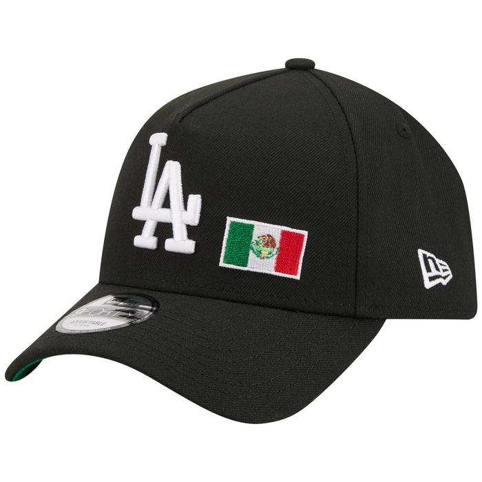 Los Angeles Dodgers Los Angeles Crown the City - MX Flag - Black/Black New Era 9FORTY