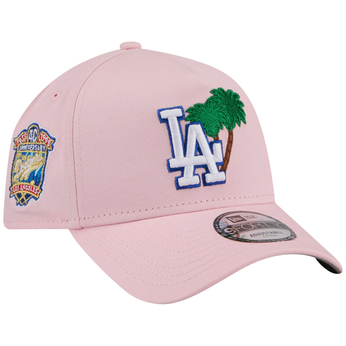 Los Angeles Dodgers Los Angeles Crown the City - Palm - Pink/Pink New Era 9FORTY