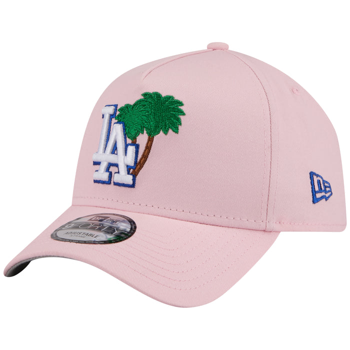 Los Angeles Dodgers Los Angeles Crown the City - Palm - Pink/Pink New Era 9FORTY
