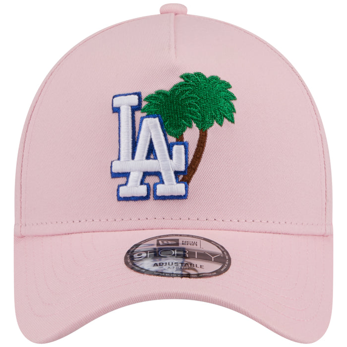 Los Angeles Dodgers Los Angeles Crown the City - Palm - Pink/Pink New Era 9FORTY