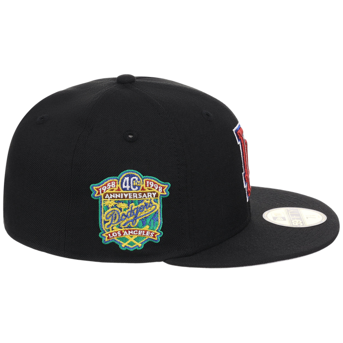Los Angeles Dodgers Watts Homie Quan x MLB 'Memories Never Die' New Era 59FIFTY Collection (Black/Black/Gray)