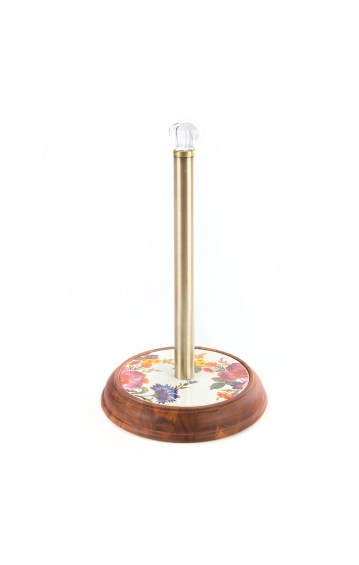 Mackenzie-Childs Paper Towel Holder Wood