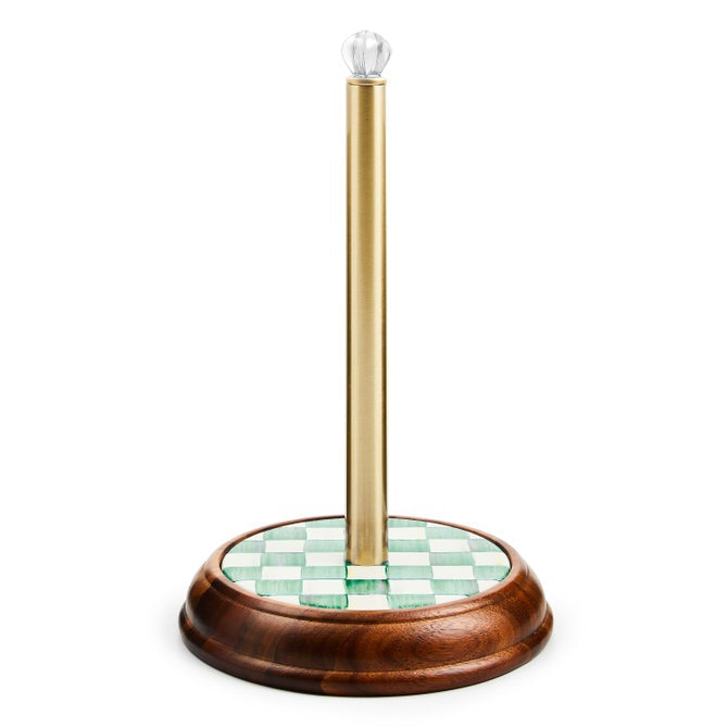 Mackenzie-Childs Paper Towel Holder Wood