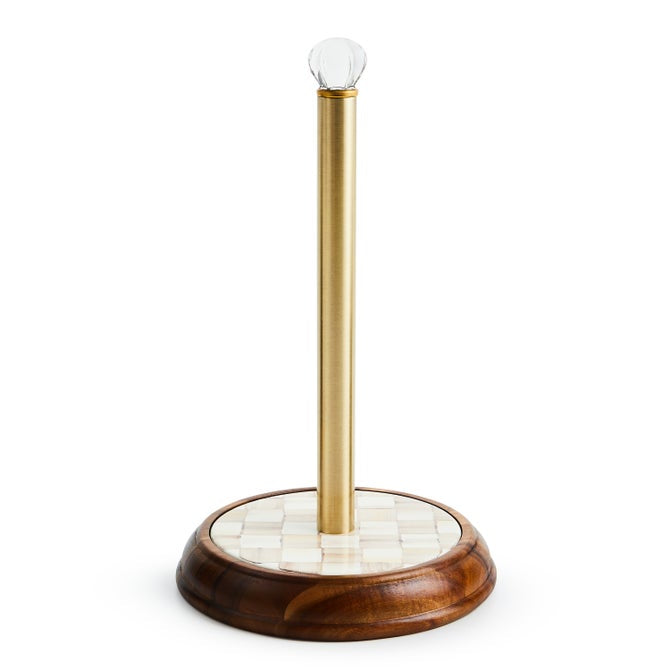 Mackenzie-Childs Paper Towel Holder Wood