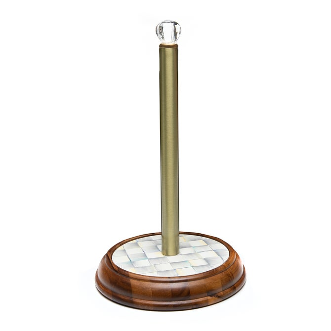 Mackenzie-Childs Paper Towel Holder Wood