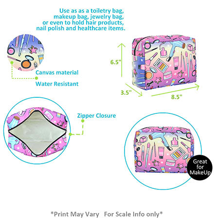 !!!Makeover Dream NGIL Large Cosmetic Travel Pouch