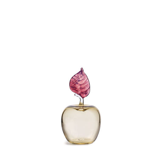 Marianne Apple Paperweight in Panna Cotta
