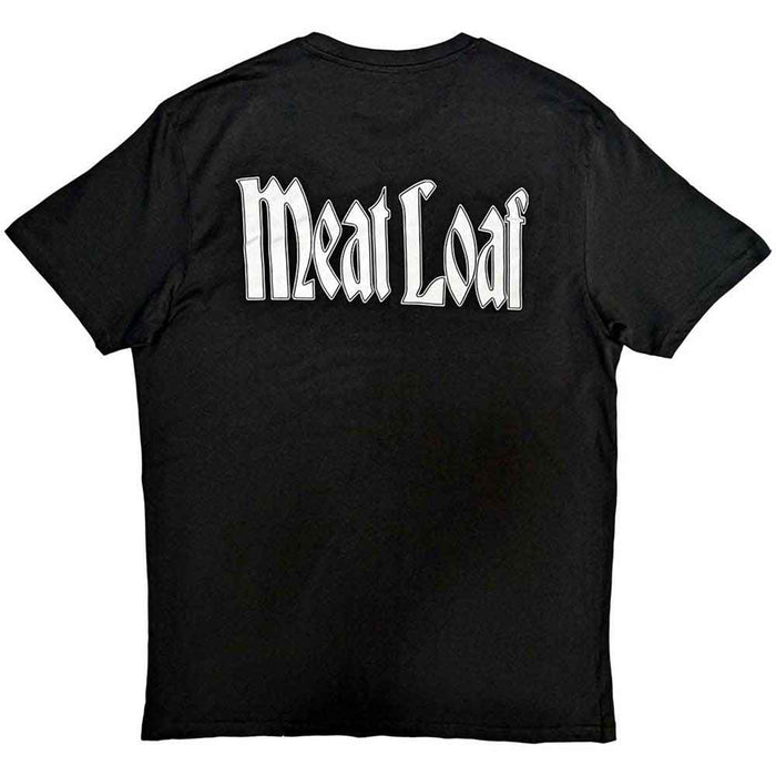 MEAT LOAF - BAT OUT OF HELL COVER - T-Shirt Black (Back Print)
