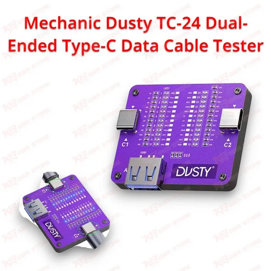 Mechanic Dusty TC-24 Dual-Ended Type-C Data Cable Tester