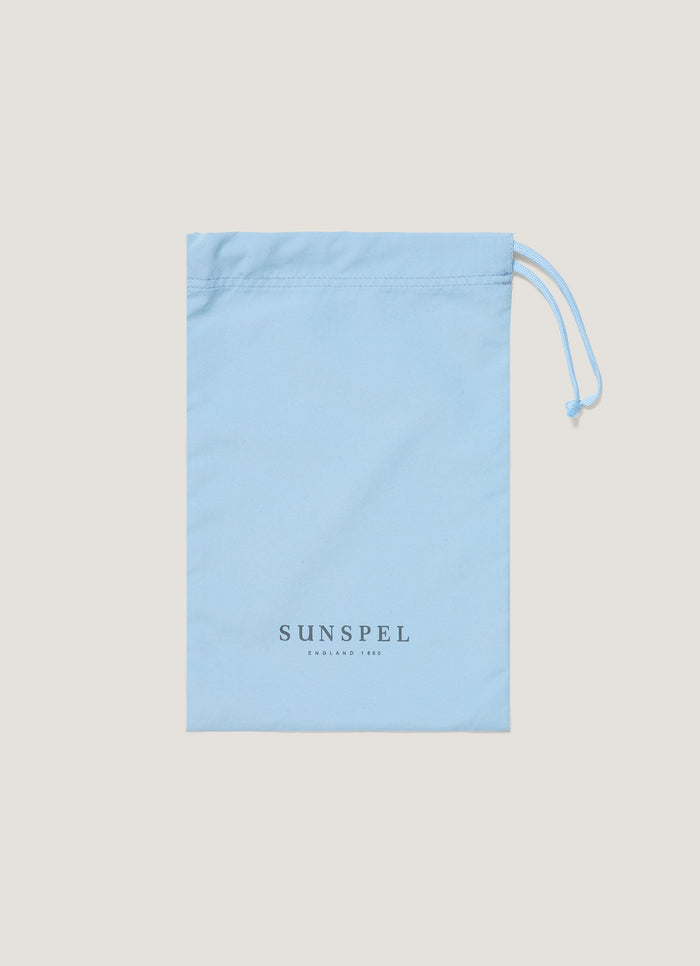 Men's Tailored Swim Short in Light Blue