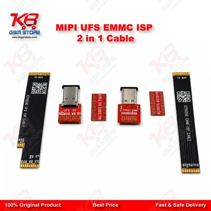 MiPi EMMC UFS ISP Cable – 2-in-1 ISP Interface Cable for MiPiTester Devices