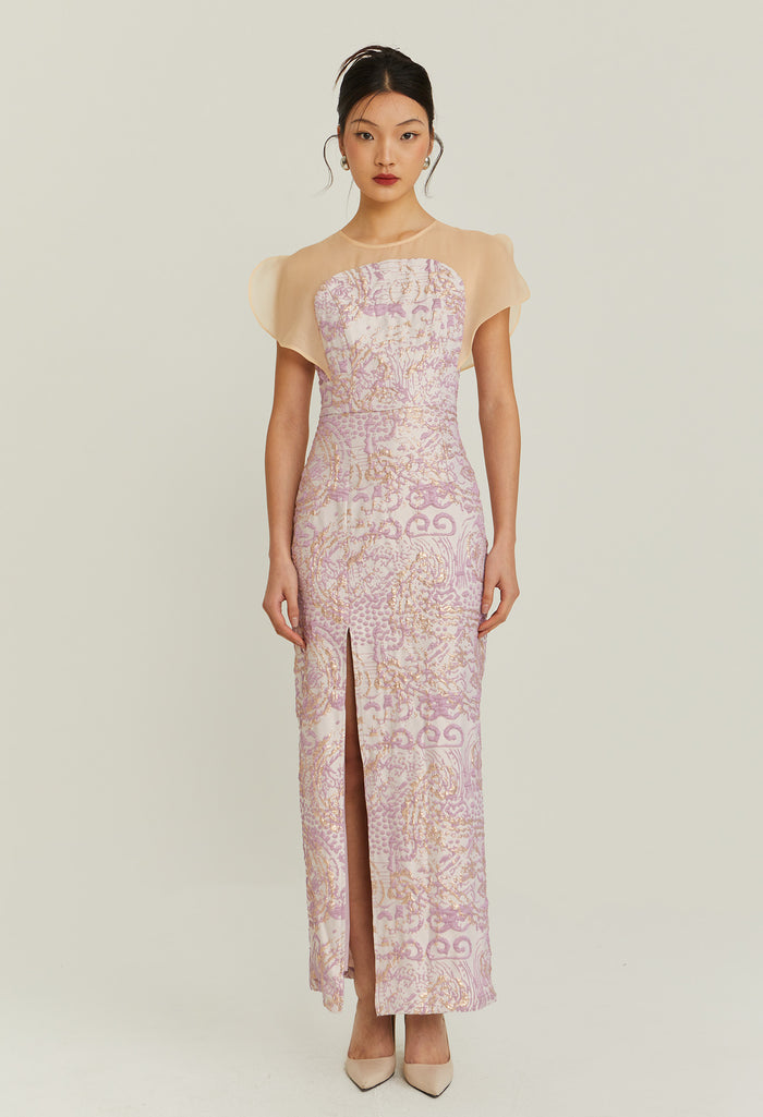 Moonlit Majesty Maxi Dress