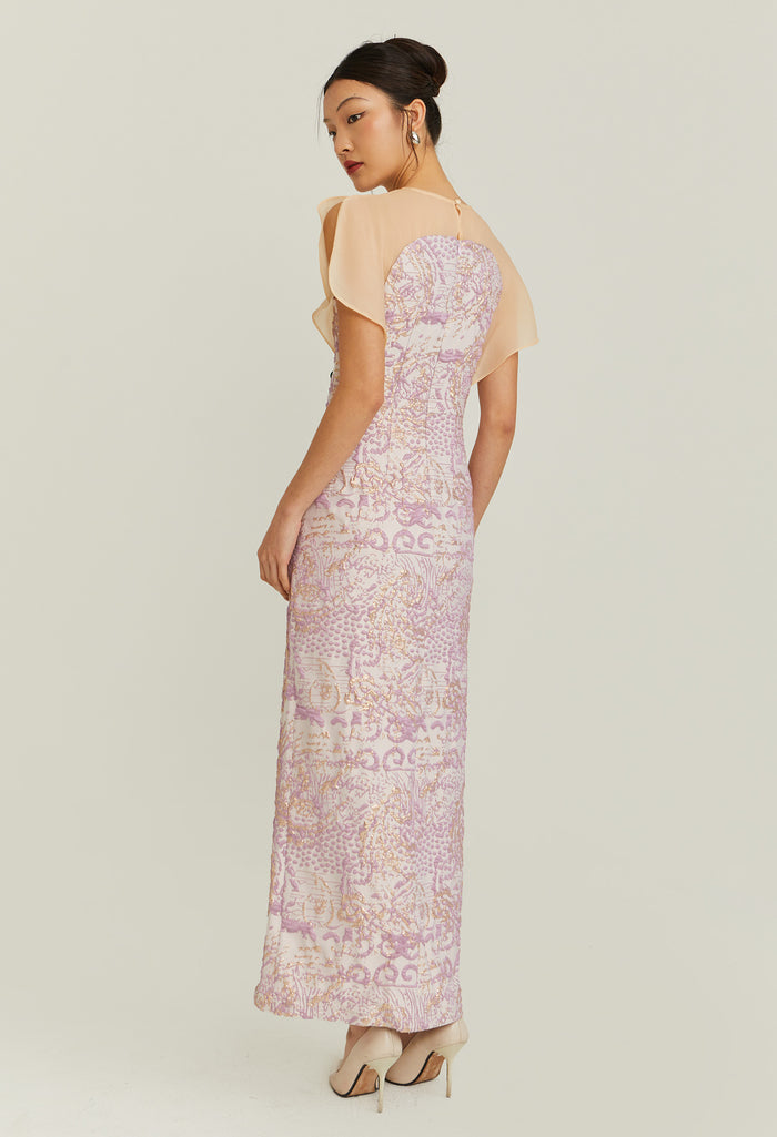 Moonlit Majesty Maxi Dress
