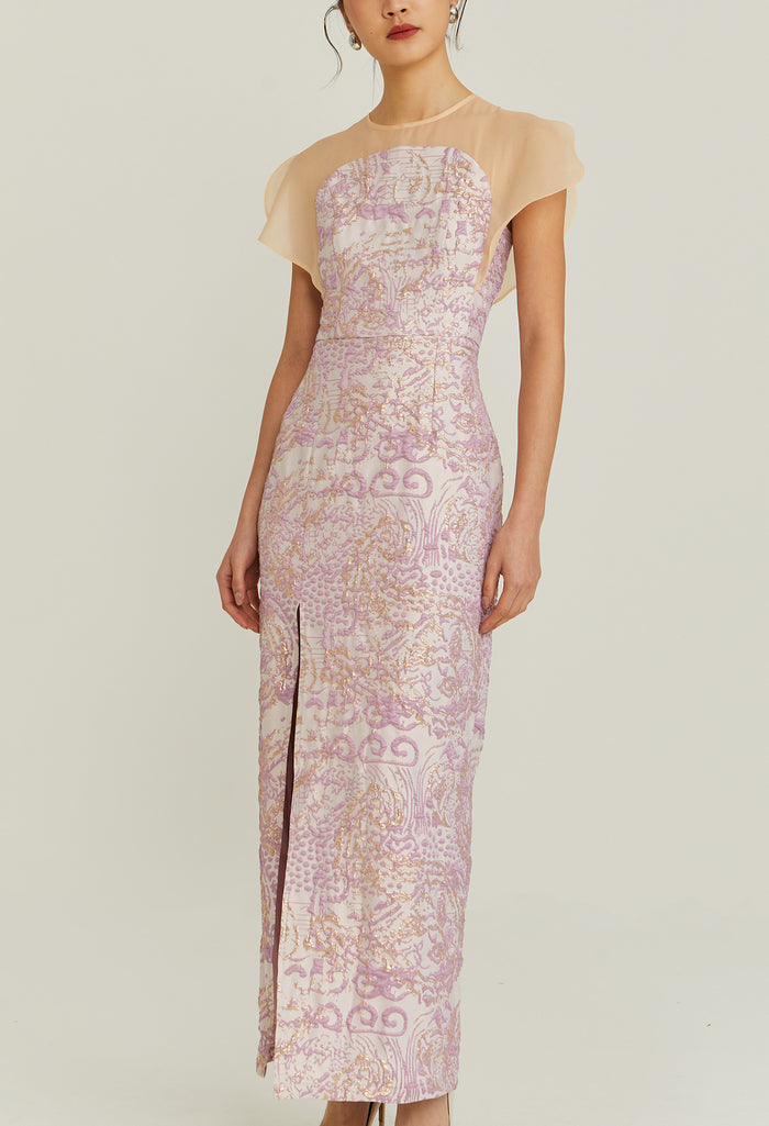 Moonlit Majesty Maxi Dress