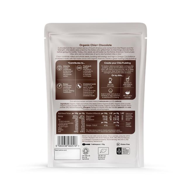 Naturya Chia+ Chocolate Organic 175g