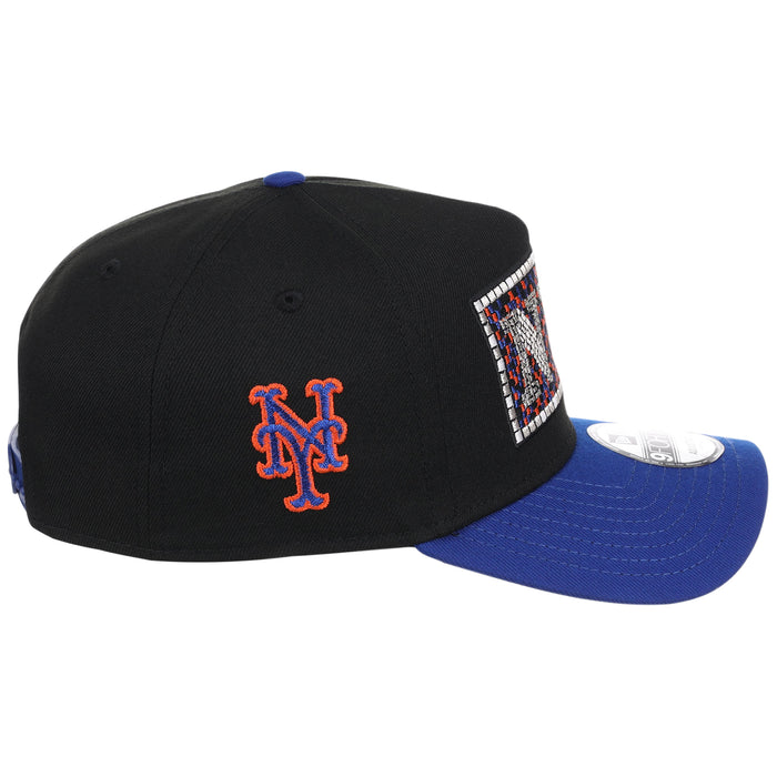 New York Mets - New York Crown the City -  Subway Tile  New Era 9FORTY - Black/Royal
