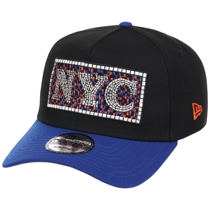 New York Mets - New York Crown the City -  Subway Tile  New Era 9FORTY - Black/Royal