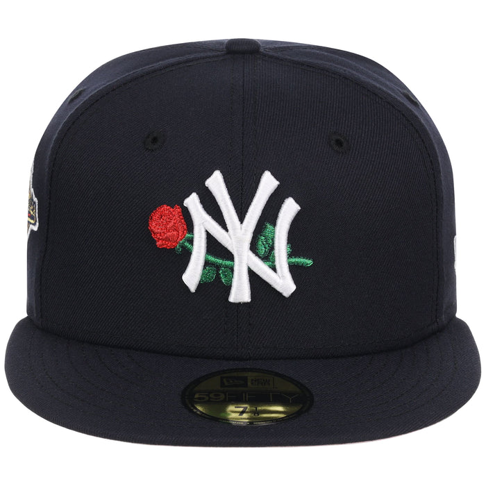 New York Yankees - New York Crown the City -  Rose New Era 59FIFTY - Navy/Navy