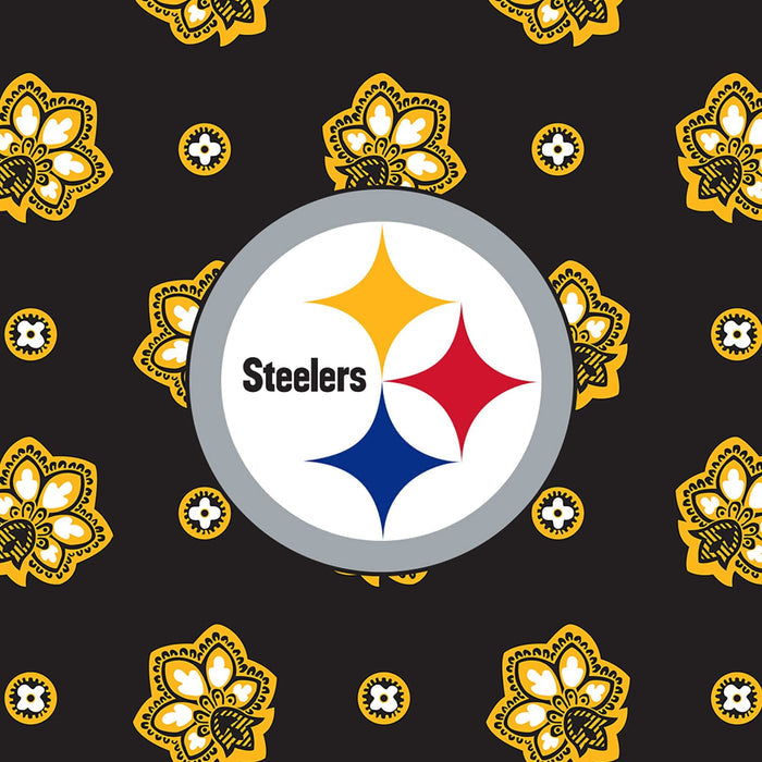 NFL Clear Small Backpack-Pittsburgh Steelers Bandana-Image 2-Vera Bradley