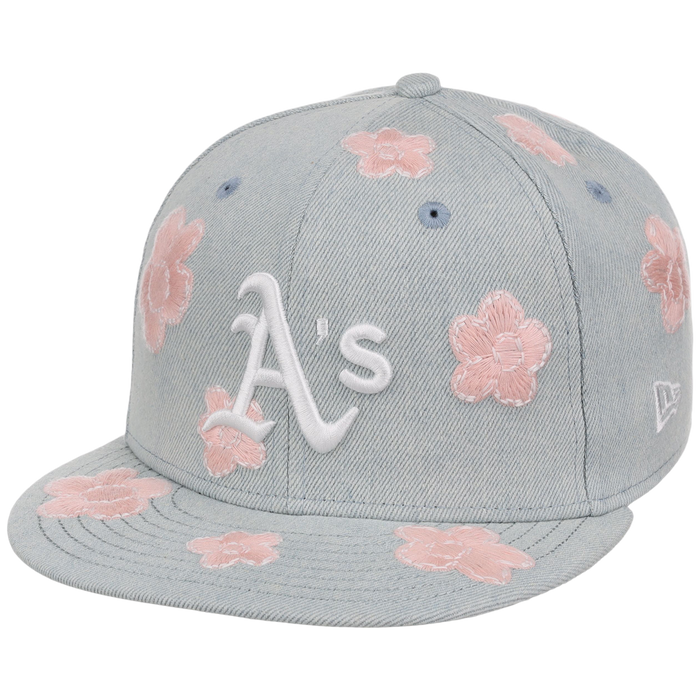 Oakland Athletics MLB Denim Flower New Era 59FIFTY
