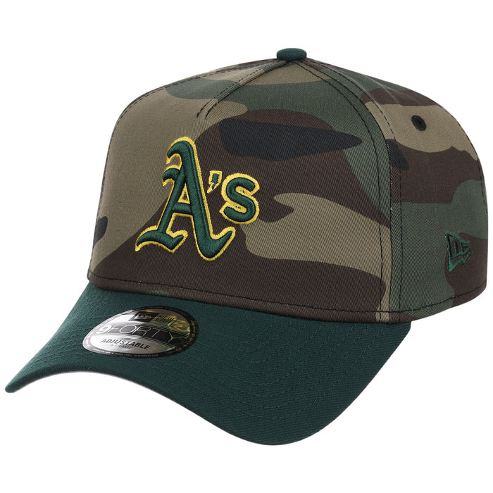 Oakland Athletics MLB Woodland Contrast New Era 9FORTY