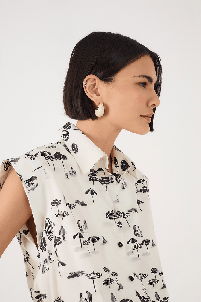 Off-White Areia Collared Buttoned Side Pockets Romper_5