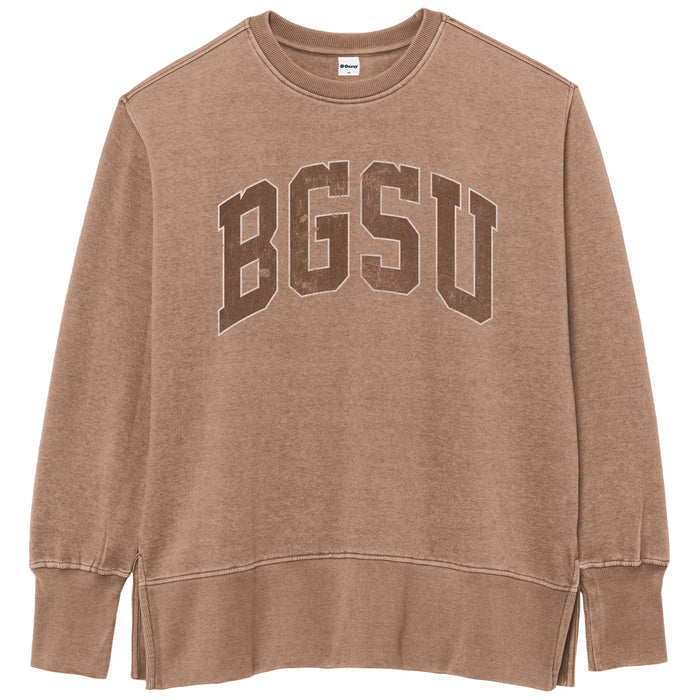 Ouray BGSU Weathered Fleece Crew