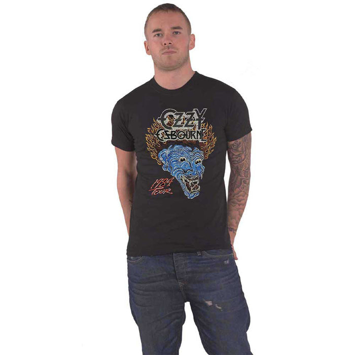 OZZY OSBOURNE - BARK AT THE MOON TOUR '84 - T-Shirt Black (Back Print)
