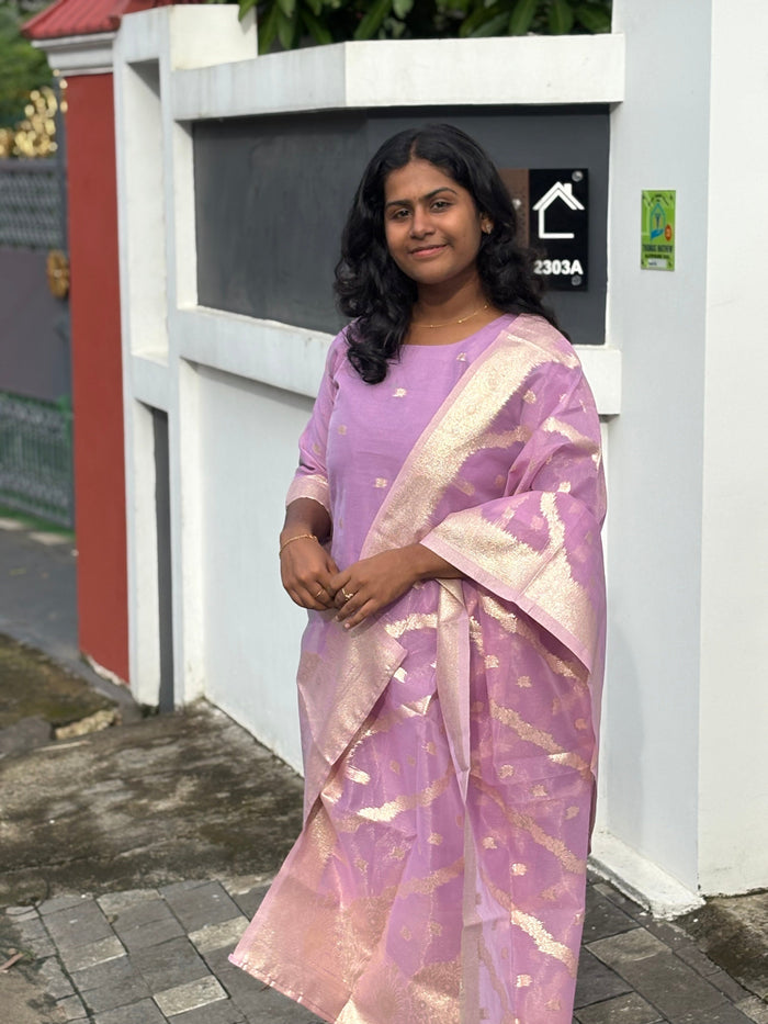 Pastel Pink Kurta Set