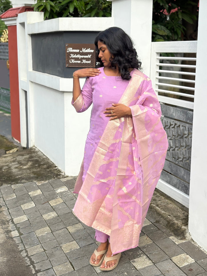 Pastel Pink Kurta Set