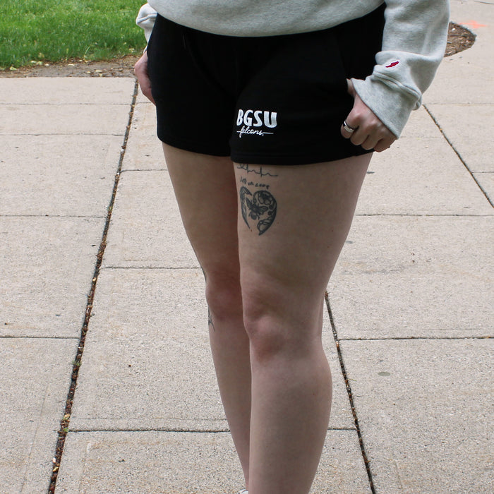 Peekaboo Special TRT Ladies BGSU Falcons Lightweight Sweatshort