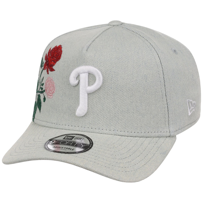 Philadelphia Phillies MLB Denim Flower New Era 9FORTY
