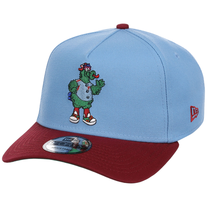 Philadelphia Phillies Philly Crown the City - Fanatic New Era 9FORTY (Sky/Maroon)