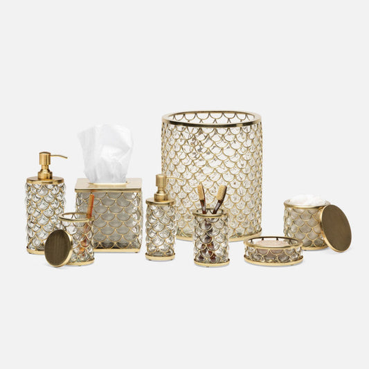 Pigeon & Poodle Gila Bath Collection - Brushed Gold