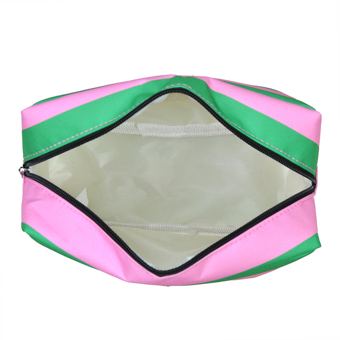 !!!Pink Peppermint NGIL Large Cosmetic Travel Pouch